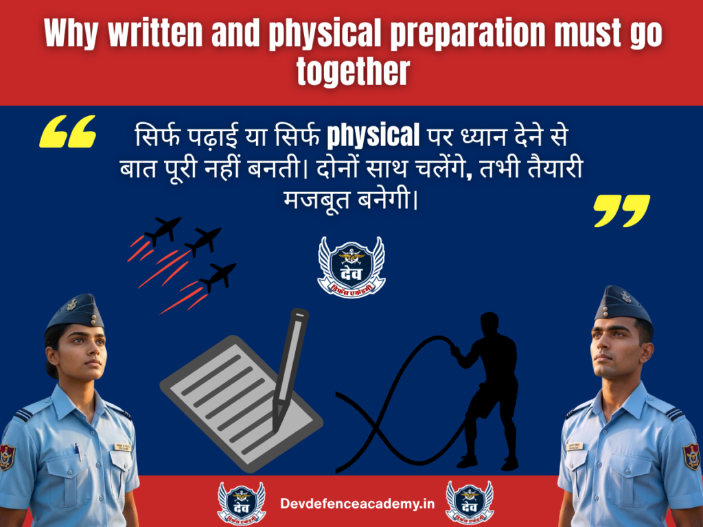 Why written and physical preparation must go together
