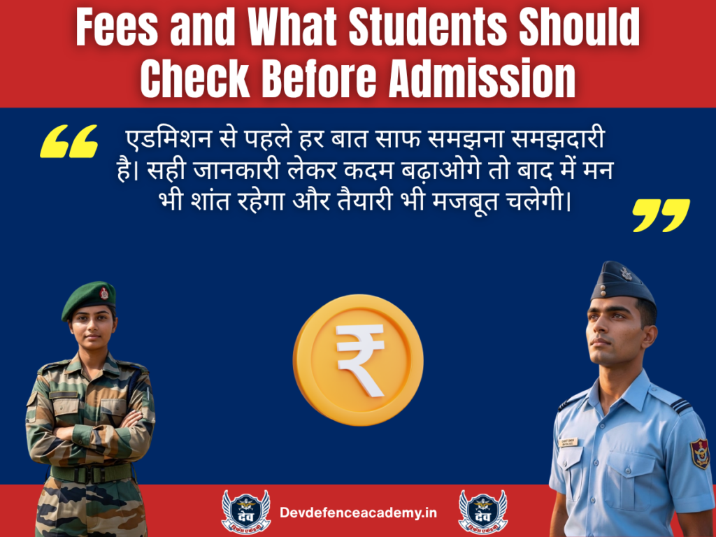 Hostel Facility at Dev Defence Academy