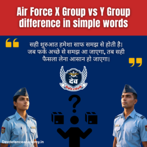 Read more about the article Air Force X Group vs Y Group difference: Explained
