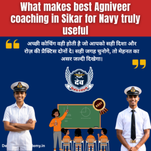 Read more about the article Best Agniveer coaching in Sikar for Navy: Complete Guide
