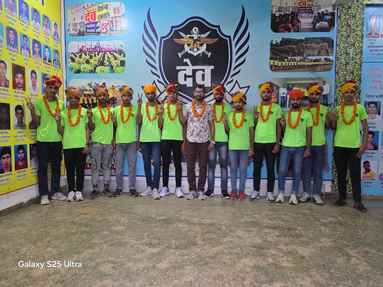 Dev Defence Academy student