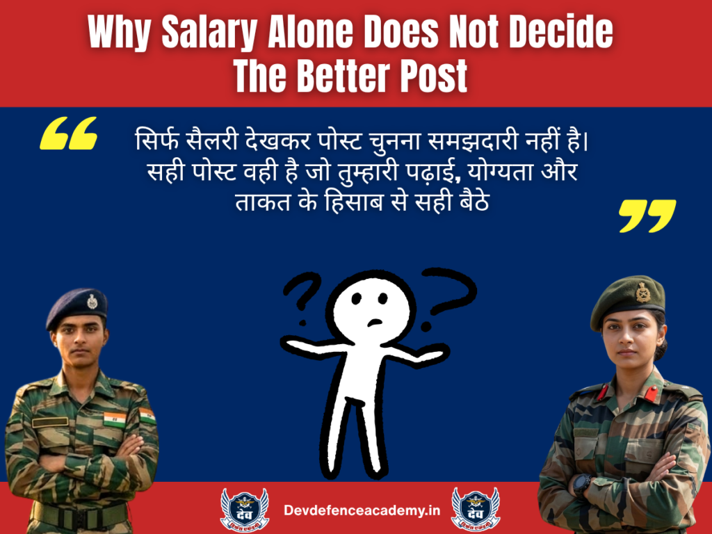 Why Salary Alone Does Not Decide The Better Post