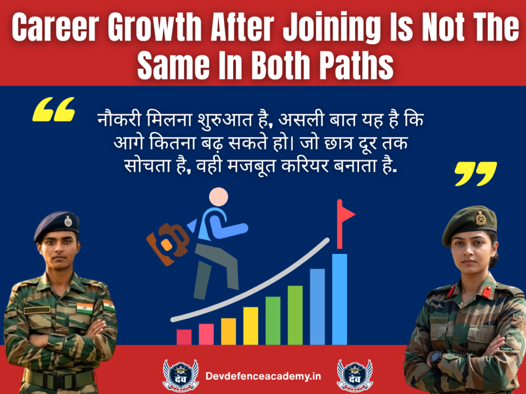 Career Growth After Joining Is Not The Same In Both Paths