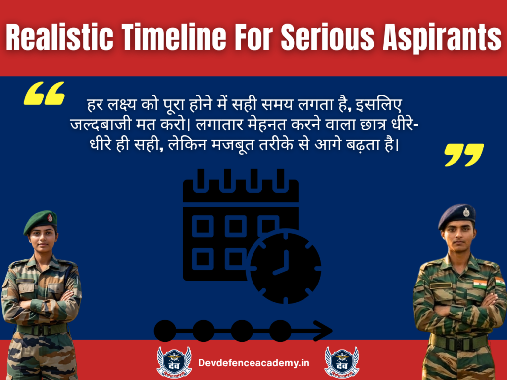 Realistic Timeline For Serious Aspirants