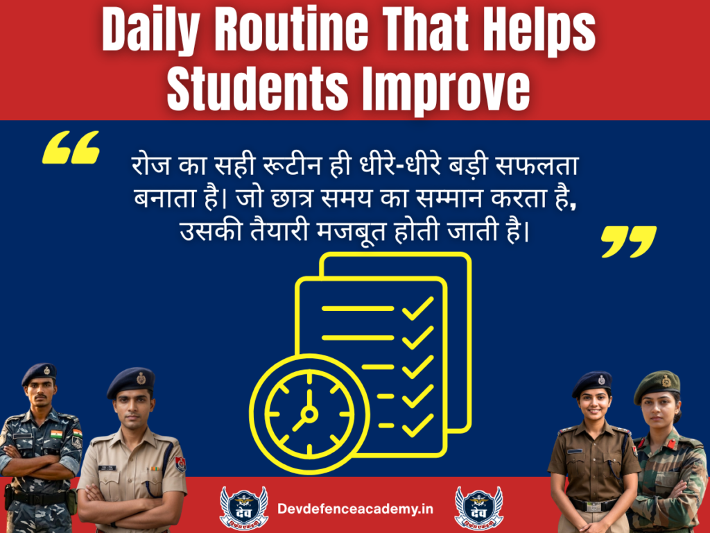 Daily Routine That Helps Students Improve
