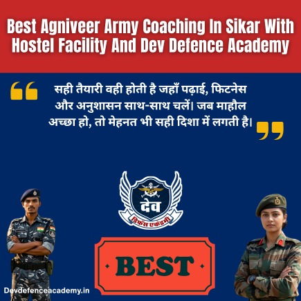 Read more about the article Best Agniveer Army Coaching In Sikar With Hostel Facility