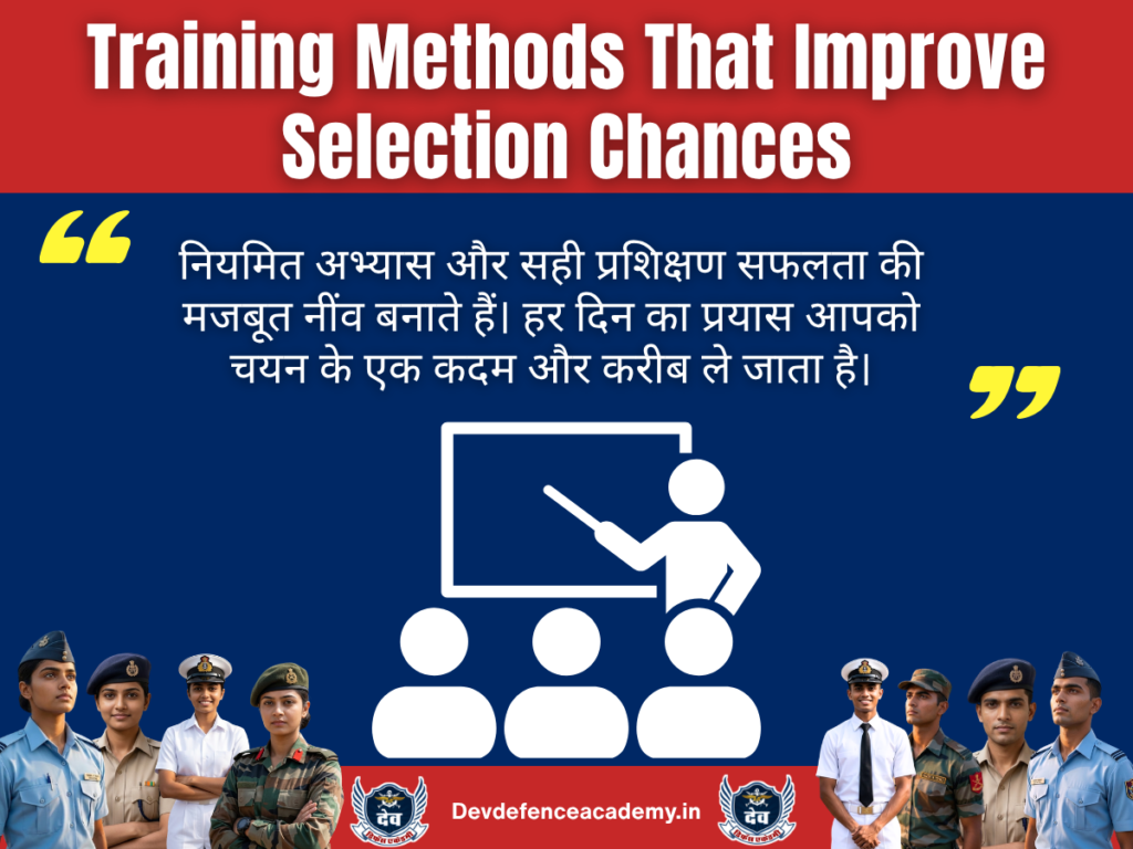 Training Methods That Improve Selection Chances