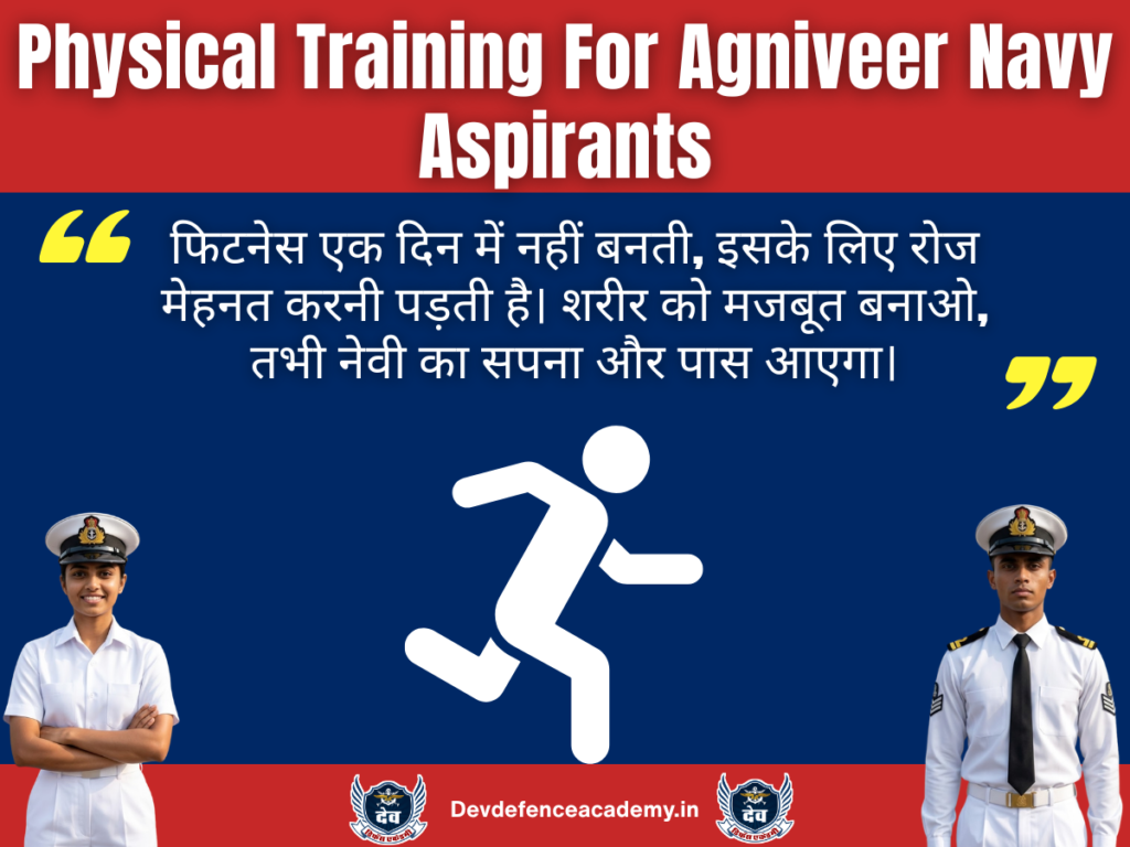 Physical Training For Agniveer Navy Aspirants