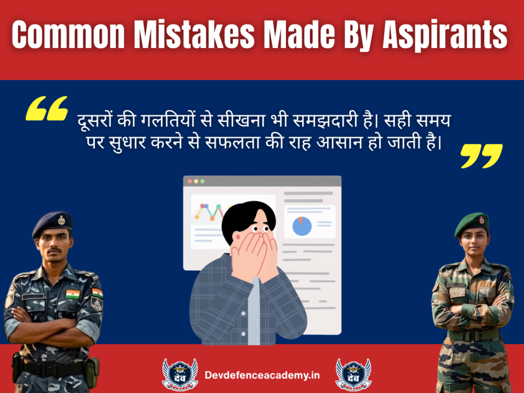 Common Mistakes Made By Aspirants
