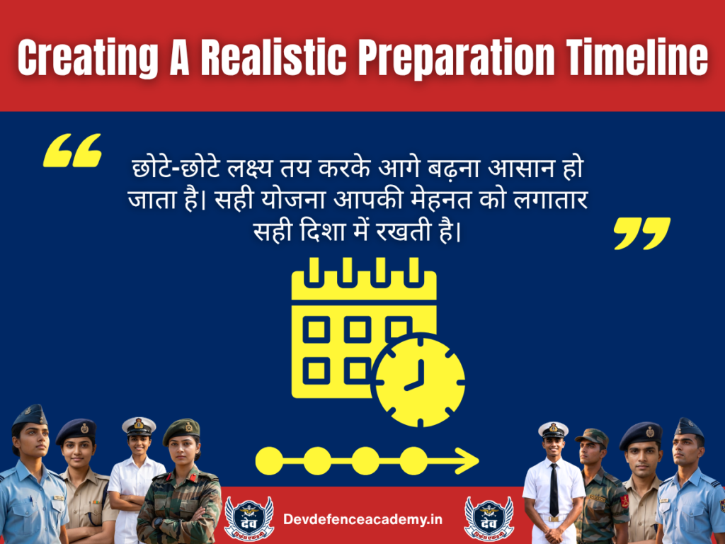 Creating A Realistic Preparation Timeline