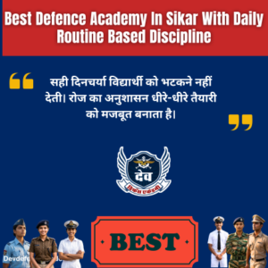 Read more about the article Best Defence Academy In Sikar With Daily Routine Based Discipline