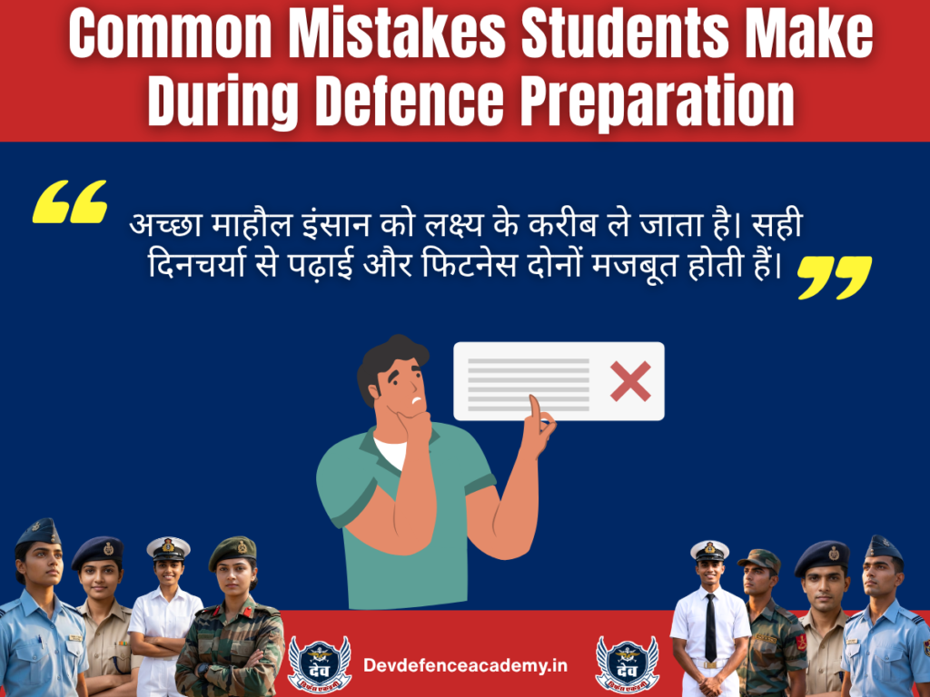 Common Mistakes Students Make During Defence Preparation