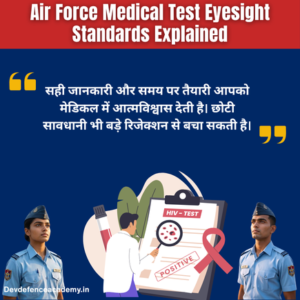 Read more about the article Air Force Medical Test Eyesight Standards And Common Rejection Reasons