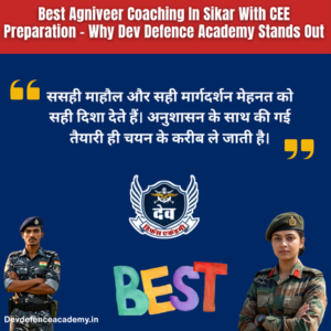 Read more about the article Best Agniveer Coaching In Sikar With CEE Preparation